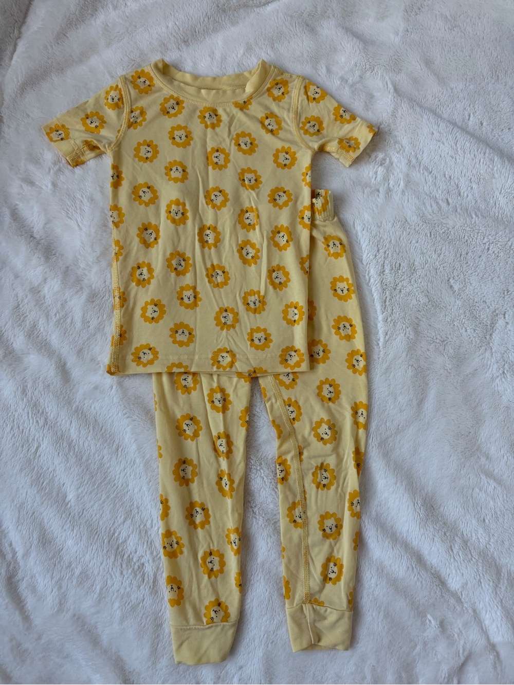 Hanna Andersson HannaSoft Lion Pajamas 3T / 90 cm